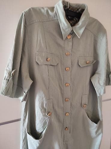 Women's Clothing: Haljina pamucna. Mint zelena boja. Poluobim grudi 57, ramena 43 at lalafo.rs — 3 Women's Clothing: Haljina pamucna. Mint zelena boja. Poluobim grudi 57, ramena 43 — 3