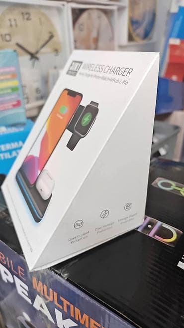 3-u-1 bežični punjač, 15W Fast gs Opis: - Višenamenska stanica koja na lalafo.rs — 3 3-u-1 bežični punjač, 15W Fast gs Opis: - Višenamenska stanica koja — 3