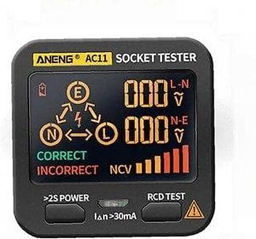 ANENG AC11 – digitalni tester utičnica - Višenamenski tester za brzu na lalafo.rs ANENG AC11 – digitalni tester utičnica - Višenamenski tester za brzu