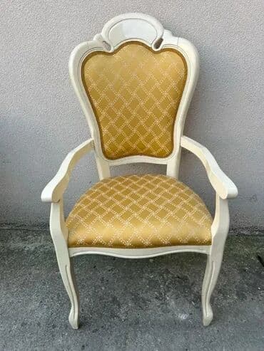 Stilske fotelje: Stilska polufotelja ✨ Odlično stanje 📸 Kao na slikama 💶 Cena: 130 € na lalafo.rs — 5 Stilske fotelje: Stilska polufotelja ✨ Odlično stanje 📸 Kao na slikama 💶 Cena: 130 € — 5