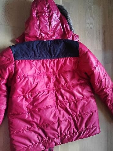 Zenska zimska jakna sa kapuljačom – crvena, postavljena L veličina at lalafo.rs — 2 Zenska zimska jakna sa kapuljačom – crvena, postavljena L veličina — 2