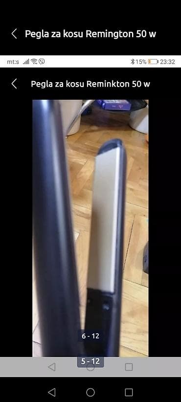 Pegla za kosu Remington 58 w ispravna dobra
Mirjevo na lalafo.rs — 1 Pegla za kosu Remington 58 w ispravna dobra
Mirjevo — 1