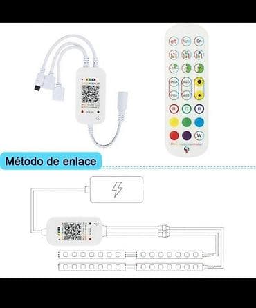 Bluetooth LED muzički Kontrolor dvostrukih izlaza za telefon. DC 5V na lalafo.rs — 3 Bluetooth LED muzički Kontrolor dvostrukih izlaza za telefon. DC 5V — 3