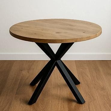 Furniture: Okrugli sto modernog industrijskog dizajna Prečnik 70 cm - Ploča at lalafo.rs — 1 Furniture: Okrugli sto modernog industrijskog dizajna Prečnik 70 cm - Ploča — 1