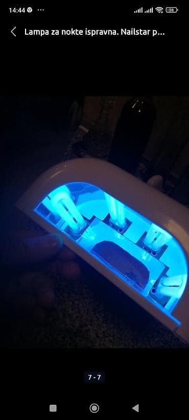 Lampa za nokte na diode dobra
ispravna
mirjevo at lalafo.rs Lampa za nokte na diode dobra
ispravna
mirjevo