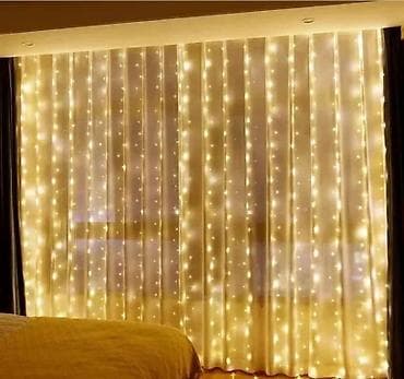 Led lampice zavesa 3x3 metra 2400din Daljinski upravljac Usb uticnica na lalafo.rs — 1 Led lampice zavesa 3x3 metra 2400din Daljinski upravljac Usb uticnica — 1