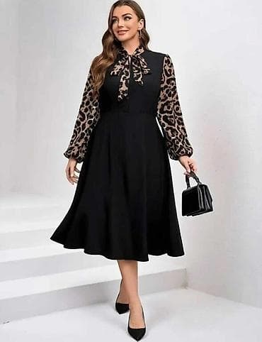 ✨ Haljina sa prelepim printom za punije ✨ Elegantna midi haljina sa na lalafo.rs — 2 ✨ Haljina sa prelepim printom za punije ✨ Elegantna midi haljina sa — 2