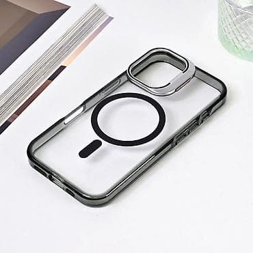 Maska Magsafe transparent za iPhone 16 6.1 crna. Uz brzu dostavu i at lalafo.rs — 1 Maska Magsafe transparent za iPhone 16 6.1 crna. Uz brzu dostavu i — 1