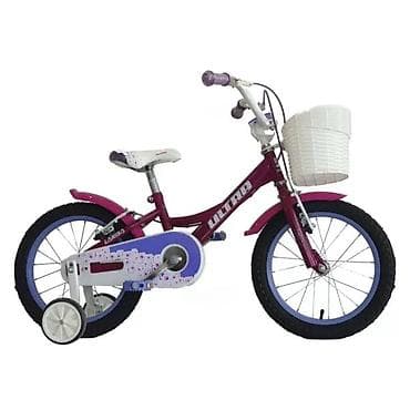 Dečiji bicikl sa pomoćnim točkićima i korpom - Veličina točkova: 16 na lalafo.rs Dečiji bicikl sa pomoćnim točkićima i korpom - Veličina točkova: 16