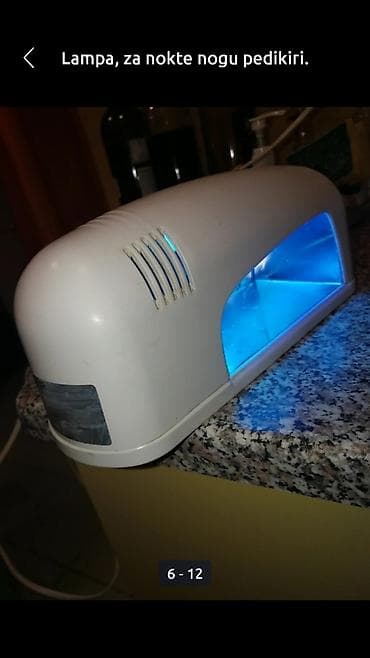 Lampa za nokte nogu. Pedikir na lalafo.rs Lampa za nokte nogu. Pedikir