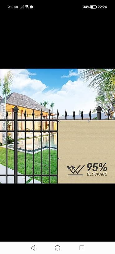 dve suknje po: Novo nepromocivo platno visine 1.5m. Ogradite vasu bastu,plac, vrt na lalafo.rs — 2 dve suknje po: Novo nepromocivo platno visine 1.5m. Ogradite vasu bastu,plac, vrt — 2