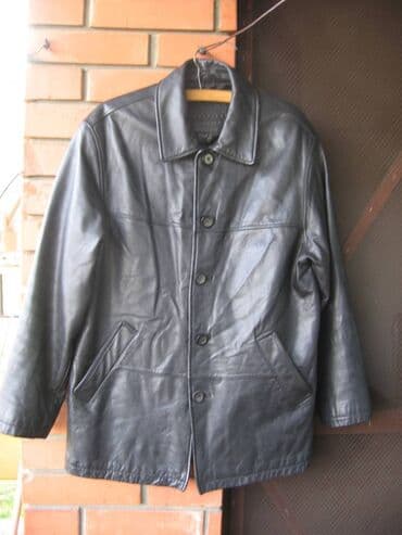 Kožna jakna Prava koža, S (EU 48), C&A, bоја - Crna na lalafo.rs Kožna jakna Prava koža, S (EU 48), C&A, bоја - Crna