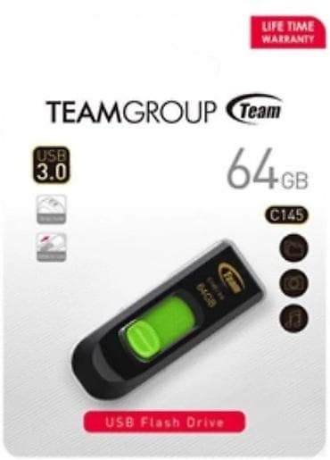 TEAMGROUP C145 USB Flash Drive 64GB - Kapacitet: 64 GB - Interfejs na lalafo.rs TEAMGROUP C145 USB Flash Drive 64GB - Kapacitet: 64 GB - Interfejs