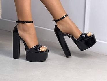 Ženske sandale na visoku platformu i blok štiklu - Model: otvoreni na lalafo.rs — 6 Ženske sandale na visoku platformu i blok štiklu - Model: otvoreni — 6