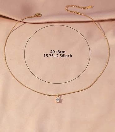 💫Minimalistička ogrlica sa priveskom dostupna u zlatnoj i srebrnoj na lalafo.rs — 4 💫Minimalistička ogrlica sa priveskom dostupna u zlatnoj i srebrnoj — 4