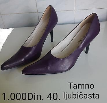 Ženske salonke sa tankom štiklom i špicastim vrhom. - Brend: Simona na lalafo.rs — 2 Ženske salonke sa tankom štiklom i špicastim vrhom. - Brend: Simona — 2