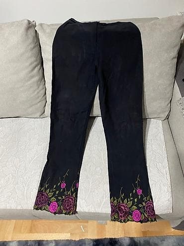 bermude teksas br: Ženske pantalone Tessuto Milano - Boja: crna - Kroj: ravan nogavica na lalafo.rs — 2 bermude teksas br: Ženske pantalone Tessuto Milano - Boja: crna - Kroj: ravan nogavica — 2