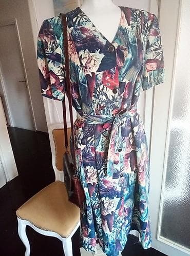 Dresses: Br.40, duzina 110, poluobim grudi 52. Prelep dezen, nova haljina za at lalafo.rs — 3 Dresses: Br.40, duzina 110, poluobim grudi 52. Prelep dezen, nova haljina za — 3