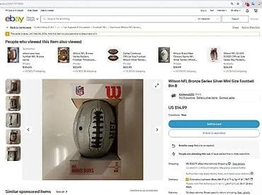 Dečije sportske igračke: Wilson NFL Mini – Bronze Series američka fudbalska lopta - Brend na lalafo.rs — 10 Dečije sportske igračke: Wilson NFL Mini – Bronze Series američka fudbalska lopta - Brend — 10