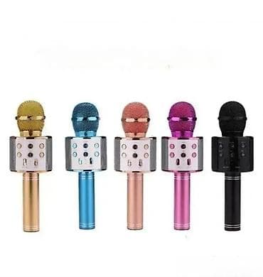 Bluetooth Mikrofon 858 Karaoke Dobrodošli u Davidov shop online na lalafo.rs — 1 Bluetooth Mikrofon 858 Karaoke Dobrodošli u Davidov shop online — 1