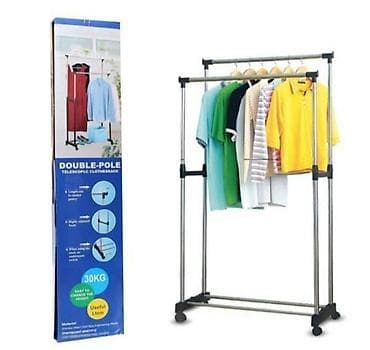 Furniture: Dupla vešalica za garderobu - Stalak za odeću i obuću 👗👠 STALAK ZA at lalafo.rs — 2 Furniture: Dupla vešalica za garderobu - Stalak za odeću i obuću 👗👠 STALAK ZA — 2