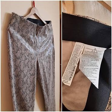 Zara Basic pantalone sa printom zmijske kože - Model: uske pantalone na lalafo.rs — 2 Zara Basic pantalone sa printom zmijske kože - Model: uske pantalone — 2