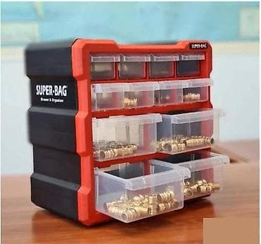 Superbag klaser sa 12 fioka 267x157x262 mm kvalitetan klaser na lalafo.rs — 1 Superbag klaser sa 12 fioka 267x157x262 mm kvalitetan klaser — 1