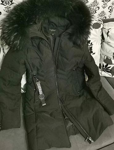 Ženska zimska jakna sa kapuljačom i krznenim obodom - Boja: crna - na lalafo.rs — 2 Ženska zimska jakna sa kapuljačom i krznenim obodom - Boja: crna - — 2