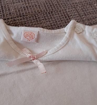 Bebi majica kratkih rukava – Smile - Boja: bela - Veličina: 74 (oko 9 na lalafo.rs — 2 Bebi majica kratkih rukava – Smile - Boja: bela - Veličina: 74 (oko 9 — 2