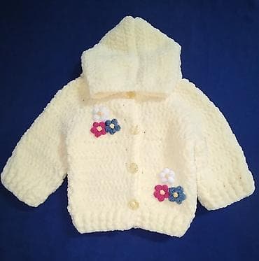 Ručno heklani dečji kompleti i džemperi - Unikatni modeli za bebe i na lalafo.rs — 4 Ručno heklani dečji kompleti i džemperi - Unikatni modeli za bebe i — 4