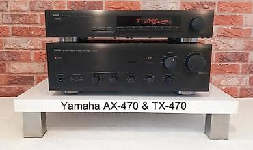 Odlično očuvan komplet marke Yamaha AX-470 &TX-470 Pojačalo + na lalafo.rs Odlično očuvan komplet marke Yamaha AX-470 &TX-470 Pojačalo +