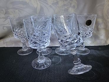 Lux daimond,case za vino kristal,rucni rad d'Argues Francuska iz 80ih na lalafo.rs — 7 Lux daimond,case za vino kristal,rucni rad d'Argues Francuska iz 80ih — 7