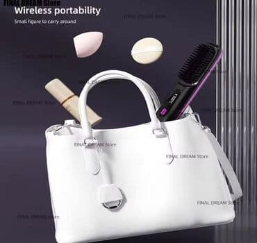 Električne četke za kosu: NOVO ❗Bežična prenosiva četka za ispravljanje kose sa keramičkim na lalafo.rs — 2 Električne četke za kosu: NOVO ❗Bežična prenosiva četka za ispravljanje kose sa keramičkim — 2