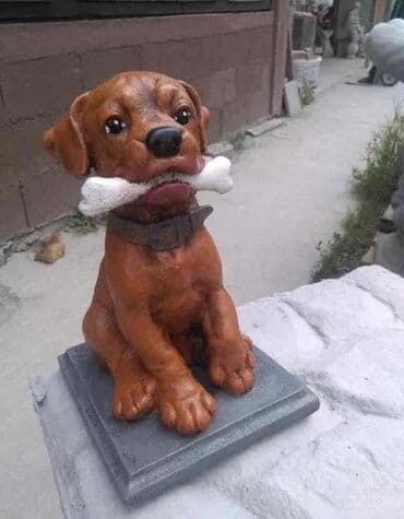 Betonska Figura Kuca sa Koskom - NOVO! Dodajte šarm i karakter vašem na lalafo.rs Betonska Figura Kuca sa Koskom - NOVO! Dodajte šarm i karakter vašem