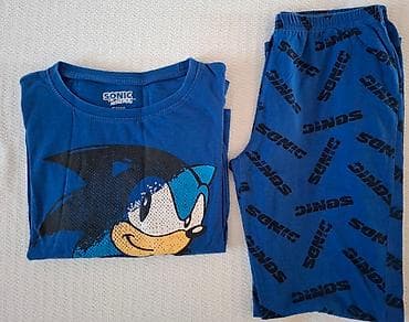 SONIC the Hedgehog pidžama za dečake veličina 134 realno 128 čist at lalafo.rs SONIC the Hedgehog pidžama za dečake veličina 134 realno 128 čist