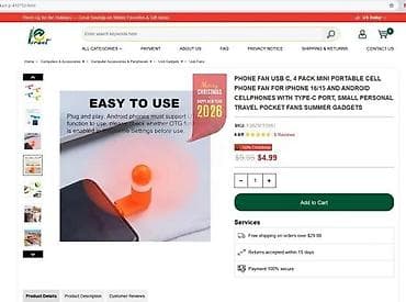 prsluk jaknica mango u: Mini prenosivi ventilator za telefon – “Mini Cool”, narandžaste boje at lalafo.rs — 6 prsluk jaknica mango u: Mini prenosivi ventilator za telefon – “Mini Cool”, narandžaste boje — 6