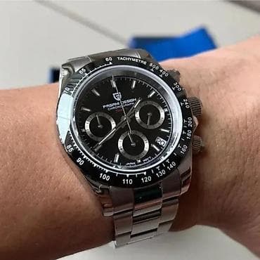 PAGANI DESIGN PD-1644 Sport - 40mm -Black/Crni-Rolex Daytona Potpuno na lalafo.rs — 3 PAGANI DESIGN PD-1644 Sport - 40mm -Black/Crni-Rolex Daytona Potpuno — 3