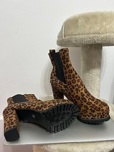 Ženske čizme sa leopard printom - Model: Chelsea stil sa elastičnim na lalafo.rs — 3 Ženske čizme sa leopard printom - Model: Chelsea stil sa elastičnim — 3