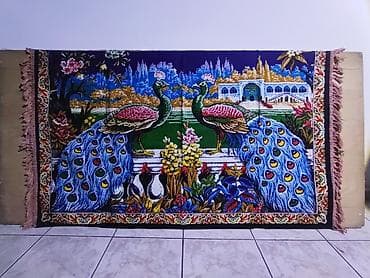 Dekorativni zidni goblen/tepih sa motivom paunova - Raskošan na lalafo.rs — 8 Dekorativni zidni goblen/tepih sa motivom paunova - Raskošan — 8