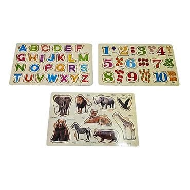 Drvene edukativne slagalice – set od 3 table - Slagalica sa abecedom na lalafo.rs Drvene edukativne slagalice – set od 3 table - Slagalica sa abecedom