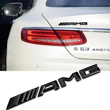 Transport: Mercedes AMG znak natpis samolepljiv. Samolepljiv znak AMG crni i sivi at lalafo.rs — 2 Transport: Mercedes AMG znak natpis samolepljiv. Samolepljiv znak AMG crni i sivi — 2