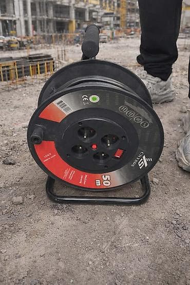 Produžni kabl na koturu – 50 m - Dužina kabla: 50 metara (jasno na lalafo.rs Produžni kabl na koturu – 50 m - Dužina kabla: 50 metara (jasno