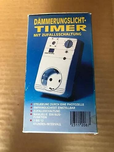 Dämmerungslicht Timer sa slučajnim uključivanjem (Zufallsschaltung) na lalafo.rs Dämmerungslicht Timer sa slučajnim uključivanjem (Zufallsschaltung)