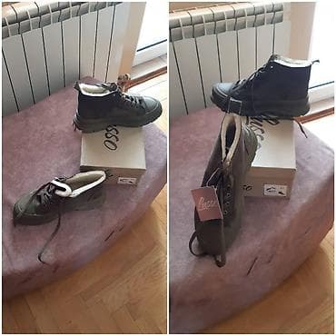 Zimske patike/gležnjače Lusso - Boja: tamno maslinasto zelena - na lalafo.rs — 1 Zimske patike/gležnjače Lusso - Boja: tamno maslinasto zelena - — 1