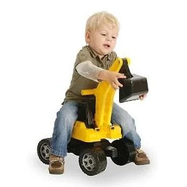 Toy Vehicles & Accessories: Dečji bager na guranje sa sedištem - Veliki plastični bager za igru at lalafo.rs — 7 Toy Vehicles & Accessories: Dečji bager na guranje sa sedištem - Veliki plastični bager za igru — 7