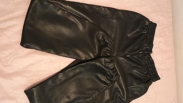 Zenske pantalone od eko koze Reserved visina 164 cm Xs/s Jedanput at lalafo.rs Zenske pantalone od eko koze Reserved visina 164 cm Xs/s Jedanput