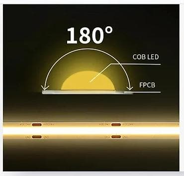 Led traka VODOOTPORNA 220V COB tehnologija samolepljiva. 400 din/m na lalafo.rs — 3 Led traka VODOOTPORNA 220V COB tehnologija samolepljiva. 400 din/m — 3