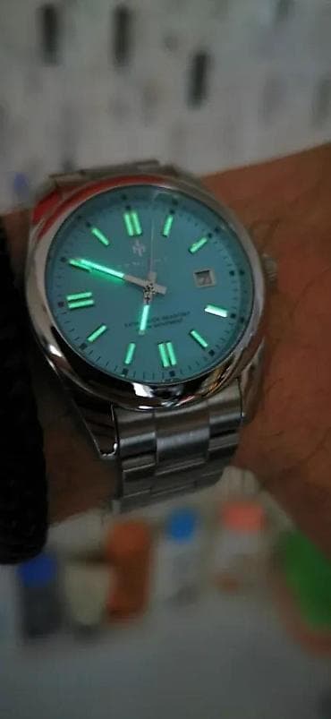 AKNIGHT AK-5185 sat - Tiffany plava - Rolex OP Homage Potpuno nov na lalafo.rs — 3 AKNIGHT AK-5185 sat - Tiffany plava - Rolex OP Homage Potpuno nov — 3