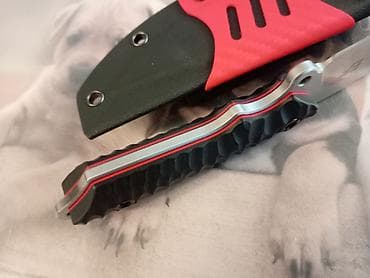 Hunting & Fishing: Fiksni nož Eafengrow EF132 sa futrolom - Sečivo: klasični drop-point at lalafo.rs — 7 Hunting & Fishing: Fiksni nož Eafengrow EF132 sa futrolom - Sečivo: klasični drop-point — 7