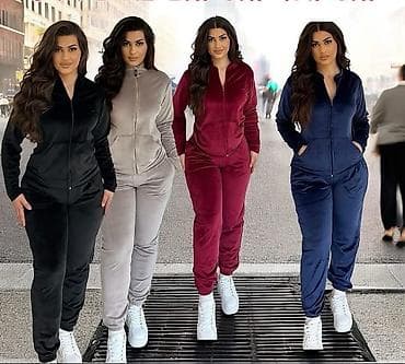 Women's Sweatsuits: Ženski komplet trenerke od pliša - Dvodijelni set: gornji deo sa at lalafo.rs — 3 Women's Sweatsuits: Ženski komplet trenerke od pliša - Dvodijelni set: gornji deo sa — 3